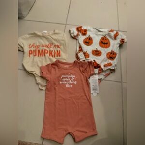 Halloween 3 month baby Bundle